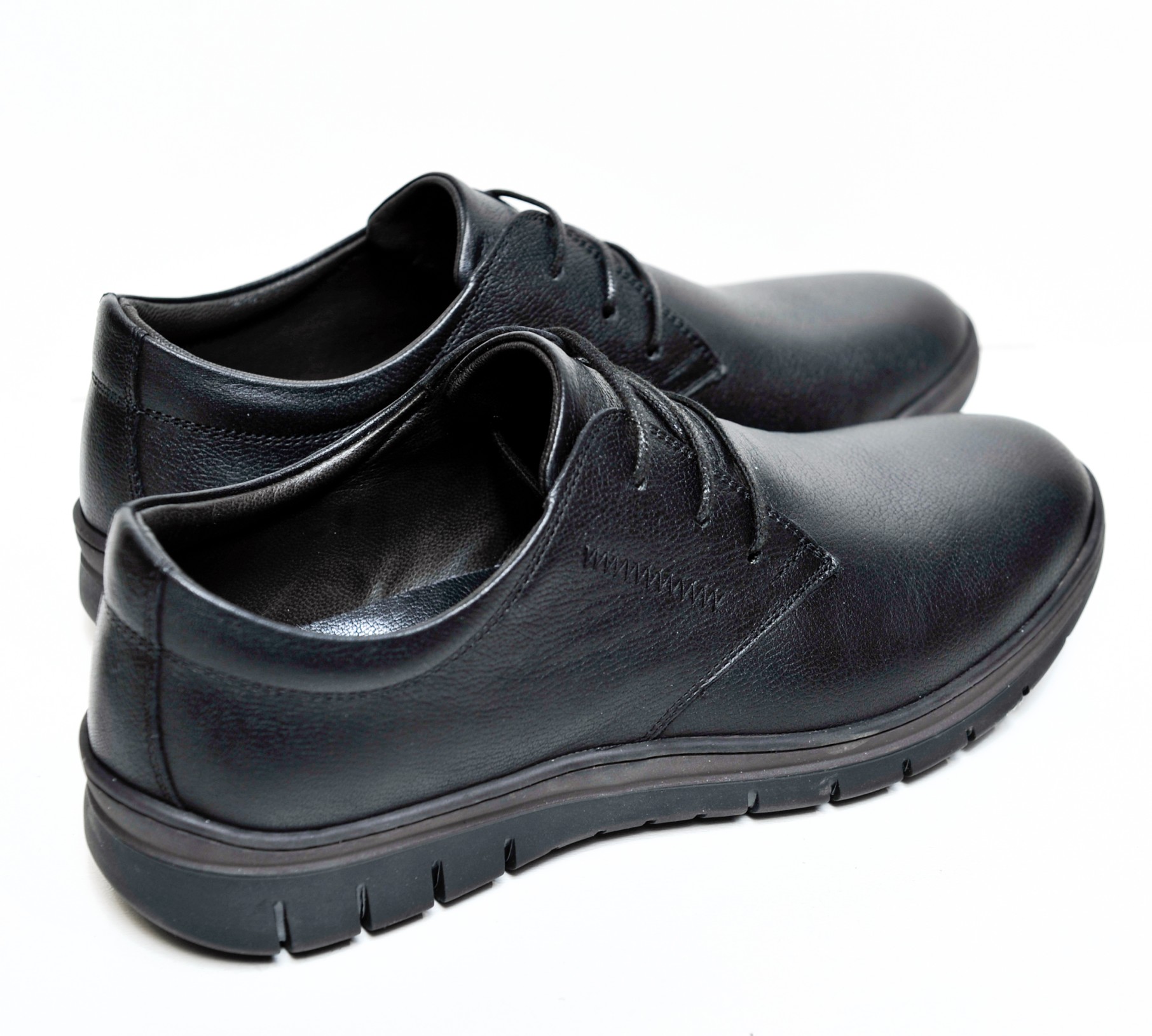 کفش طبی چرم طبیعی گاوی کروز بندی - تصویر 2